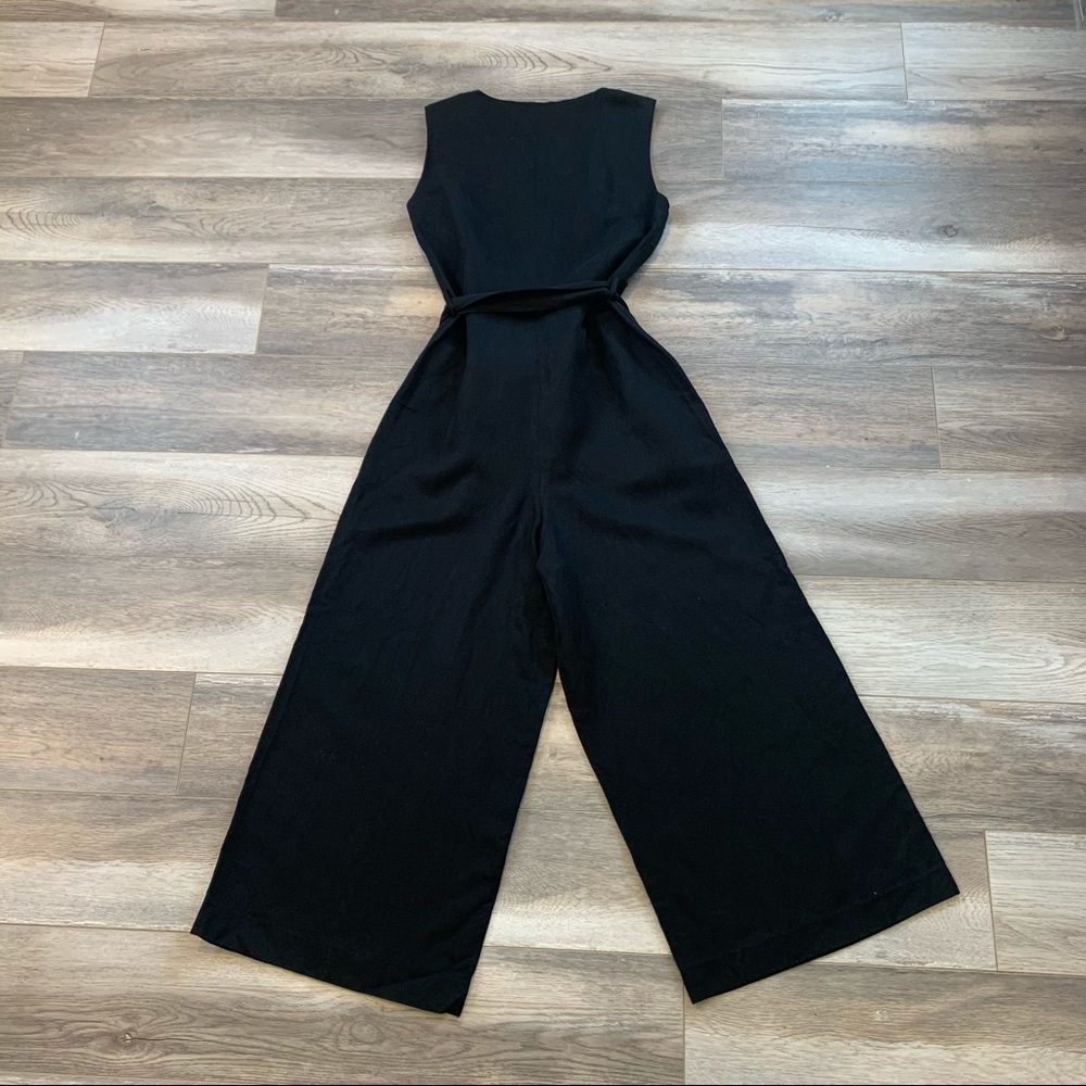Massimo Dutti wide leg jumpsuit size 2 - Picture 4 of 6